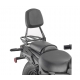 KAPPA OPARCIE PASAŻERA Z BAGAŻNIKIEM (SISIBAR) KAWASAKI ELIMINATOR 500 '24-, CZARNY