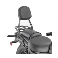 KAPPA OPARCIE PASAŻERA Z BAGAŻNIKIEM (SISIBAR) KAWASAKI ELIMINATOR 500 '24-, CZARNY