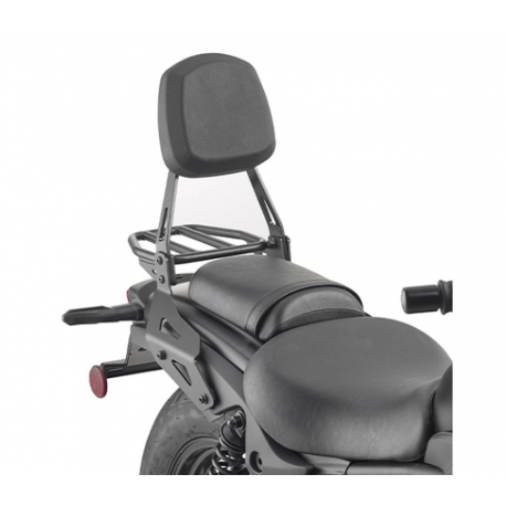 KAPPA OPARCIE PASAŻERA Z BAGAŻNIKIEM (SISIBAR) KAWASAKI ELIMINATOR 500 '24-, CZARNY