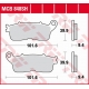 TRW ZF KLOCKI HAMULCOWE KH636 SINTER STREET HONDA VFR 1200F '10-'16, VFR 1200X CROSSTOURER '12-, TYŁ