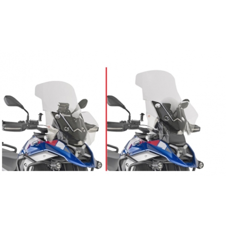 KAPPA SZYBA BMW R 1300 GS '24, (65 X 54 CM) PRZEZROCZYSTA ( DO MODELI BEZ RADARU)