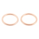 WINDEROSA (VERTEX) USZCZELKA KOLEKTORA WYDECHOWEGO HONDA VT750C 98-18, VT750C2 07-18, VT750CA 04-14, VT750CS 18, VT750DC 01-06, 