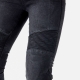 JEANSY MOTOCYKLOWE DAMSKIE OZONE AGNESS 2 WASHED BLACK