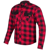 KOSZULA BROGER ALASKA RED/BLACK M