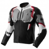 KURTKA MOTOCYKLOWA TEKSTYLNA REBELHORN BORG 2 BLACK GREY RED