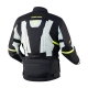 KURTKA MOTOCYKLOWA TEKSTYLNA REBELHORN HARDY 2 GREY BLACK FLUO YELLOW