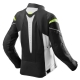 KURTKA MOTOCYKLOWA TEKSTYLNA DAMSKA REBELHORN HIFLOW 5 BLACK GREY FLUO YELLOW