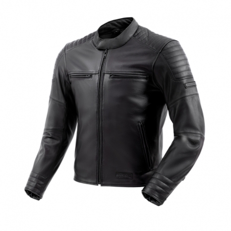 KURTKA MOTOCYKLOWA SKÓRZANA REBELHORN HUNTER 2 BLACK