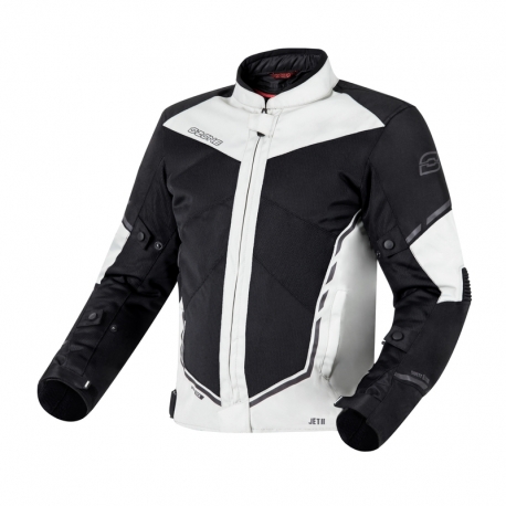 KURTKA MOTOCYKLOWA TEKSTYLNA OZONE JET 2 BLACK XS