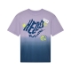 T-SHIRT FOX LADY HELLO FUTURE OVERSIZED LILAC L
