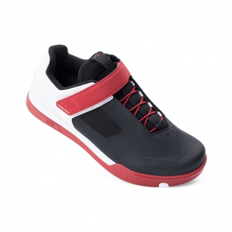BUTY CRANKBROTHERS MALLET SPEEDLACE RED/BLACK/WHITE - RED OUTSOLE