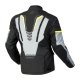 KURTKA MOTOCYKLOWA TEKSTYLNA OZONE TOUR 3 BLACK GREY FLUO YELLOW
