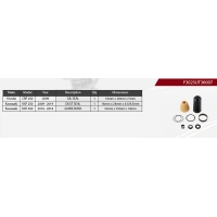 SHOWA ZESTAW NAPRAWCZY AMORTYZATORA TYLNEGO HONDA CRF 250 '09, KAWASAKI KXF 250 '09-'19, KXF 450 '16-'18, (SERVICE KIT)