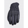 FIVE GLOVES RĘKAWICE SKÓRZANO-TEKSTYLNE DAMSKIE FLOW WOMAN KOLOR CZARNY ROZMIAR 7 (M)