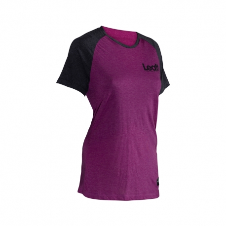 LEATT KOSZULKA ROWEROWA (DAMSKA) MTB ALLMTN 2.0 WOMEN JERSEY PURPLE KOLOR FIOLETOWY/CZARNY ROZMIAR M