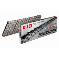 DID ŁAŃCUCH NAPĘDOWY 520ZVMX-120 (120 OGNIW) X-RING (OTWARTY + ZAKUWKA)
