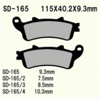VESRAH KLOCKI HAMULCOWE KH261 / KH281 SPIEK METALICZNY (ZŁOTE) (7,5MM) (MADE IN JAPAN)