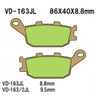 VESRAH KLOCKI HAMULCOWE KH174 SPIEK METALICZNY (ZŁOTE) (MADE IN JAPAN)