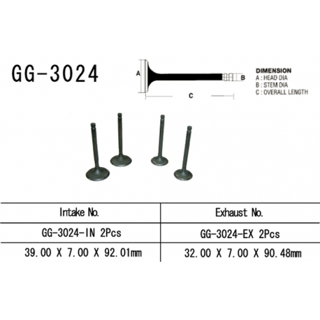 VESRAH ZAWÓR SSĄCY SUZUKI GS 500 E/F '89-'10 (OEM: 12911-01D00) (1SZT.) (MADE IN JAPAN)
