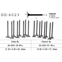 VESRAH ZAWÓR WYDECHOWY KAWASAKI GPX 600 R 89-99, GPZ 600R '85-90, ZL 600 '86-97' (OEM: 12005-1062) (1SZT.) (MADE IN JAPAN)