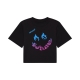 T-SHIRT FOX LADY HELLO BABY BLACK M