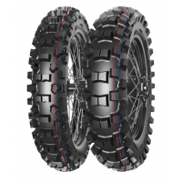 MITAS OPONA 90/90-14 TERRA FORCE-MX IT PIT CROSS (CZERWONO-NIEBIESKI PASEK) 46M TT PRZÓD DOT 2025 (DOT:XJDP) (ZAMIENNIK:70001000