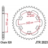 JT ZĘBATKA TYLNA 4764 42 ROYAL ENFIELD CLASSIC / METEOR 350 '31-'23 (476442JT) (ŁAŃC. 520) (OEM: 1100701B)