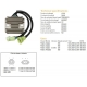 DZE REGULATOR NAPIĘCIA POLARIS PREDATOR 500 '03-'07 OUTLAW 400/500/525 '06-'11 (35A) (OEM-4010654, 4012536) (ESR541)