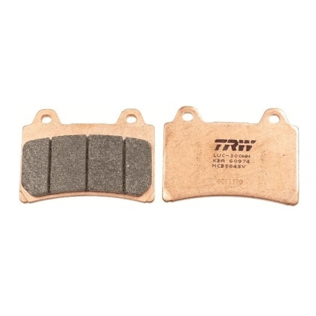TRW ZF KLOCKI HAMULCOWE KH123 SINTER STREET YAMAHA FZR 750/1000 GENESIS '86-'88, TRX 850 '96-'99, FJ 1200 '91-'95, XJR 1200 '96-