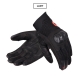 RĘKAWICE MOTOCYKLOWE DAMSKIE REBELHORN GAP 3 BLACK FLUO RED WXS