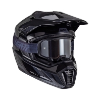 KASK MOTOCYKLOWY Z GOGLAMI LEATT KIT ADV 8.5 STEALTH