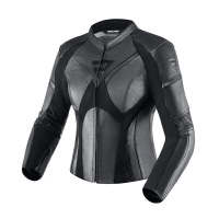 KURTKA MOTOCYKLOWA SKÓRZANA DAMSKA REBELHORN REBEL BLACK W42