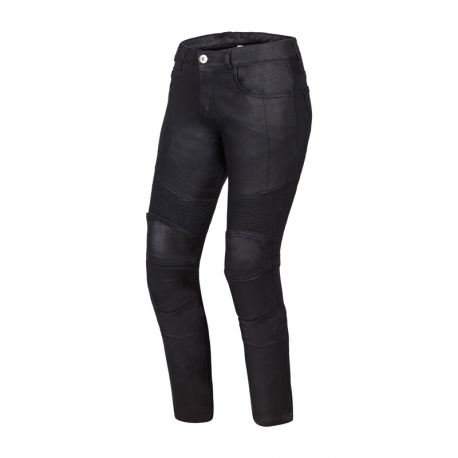 JEANSY MOTOCYKLOWE DAMSKIE OZONE ROXY WAXED BLACK