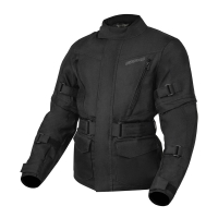 KURTKA MOTOCYKLOWA TEKSTYLNA JUNIOR OZONE SAHARA BLACK YM