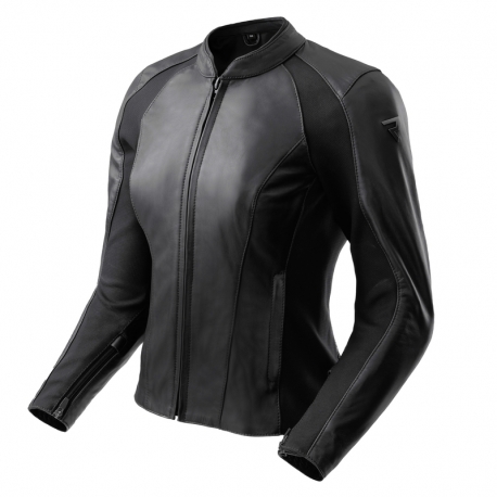 KURTKA MOTOCYKLOWA SKÓRZANA DAMSKA REBELHORN SIENA BLACK