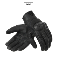 RĘKAWICE MOTOCYKLOWE DAMSKIE REBELHORN THUG 2 PERFOROWANE BLACK