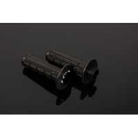 RENTHAL MANETKI MX R-WORKS LOCK-ON ULTRATACKY (HALF WAFFLE) KOLOR CZARNY