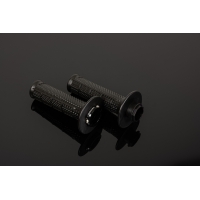 RENTHAL MANETKI MX R-WORKS LOCK-ON ULTRATACKY (TAPERED) KOLOR CZARNY