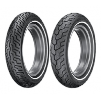 DUNLOP OPONA MT90B16 D402 72H TL PRZÓD SW WĄSKI BIAŁY PAS HARLEY-DAVIDSON DOT 42/2023