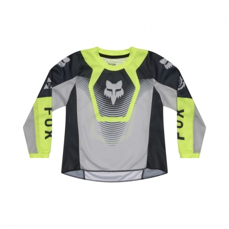 BLUZA FOX JUNIOR 180 COLLECT GREY/YELLOW KM