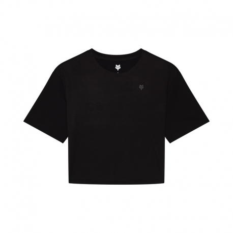 T-SHIRT FOX LADY FORUMS TECH BLACK