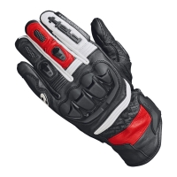 RĘKAWICE MOTOCYKLOWE HELD MISAWA BLACK WHITE RED