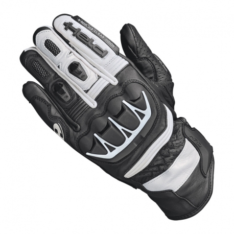 RĘKAWICE MOTOCYKLOWE HELD MISAWA BLACK WHITE 9