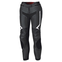 SPODNIE MOTOCYKLOWE SKÓRZANE DAMSKIE HELD STREET ROCKET 4 BLACK WHITE SLIM L-80