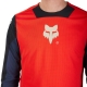 KOSZULKA ROWEROWA Z DŁUGIM RĘKAWEM FOX JUNIOR DEFEND ELEVATED FLUO RED