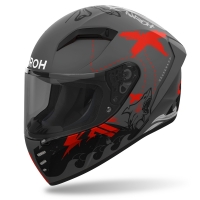 KASK MOTOCYKLOWY AIROH CONNOR DESPERADO ORANGE MATT M