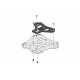ZESTAW KUFRA CENTRALNEGO URBAN ABS SW-MOTECH Z900RS/ CAFE/ SE (17-) 50TH ANNI. (22-) BLACK