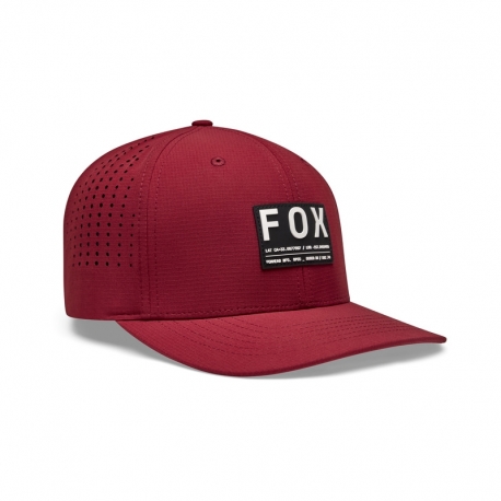 CZAPKA Z DASZKIEM FOX NON STOP TECH FLEXFIT RUST