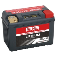 BS AKUMULATOR LITOWO-JONOWY ZE WSKAŹNIKIEM NAŁADOWANIA LIFEPO4 BSLI-10 (148X86X105) (12,8V,480A,90WH,7,5AH) (YTX16HL,YTX20HL,YTX