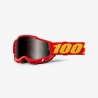 100 PROCENT GOGLE ACCURI 2 SAND RED - SMOKE LENS - KOLOR CZERWONY/ŻÓŁTY SZYBA PRZYCIEMNIANA
